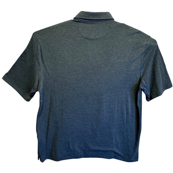 Mens Polo Shirt XXL Blue Jachs New York Pima Cotton Pull Over 2XL - Picture 3 of 9